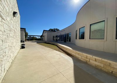 Courtyard Library View